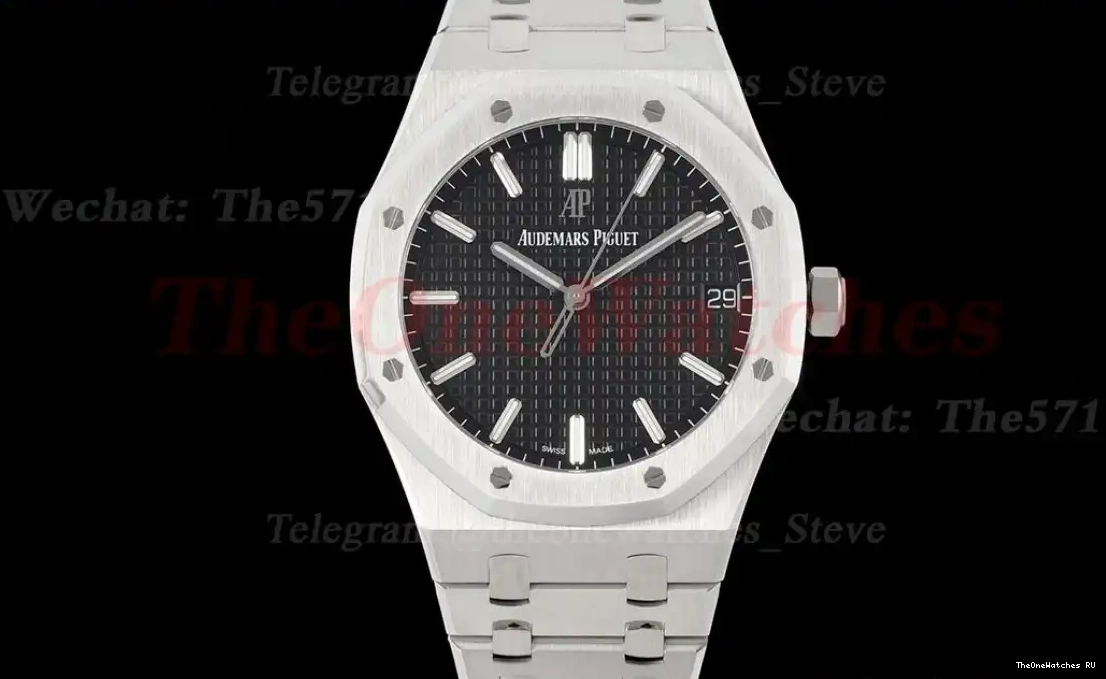 SS ZF A4302 V3 SS Royal Black Clone 15500 Stk Oak 41mm Super 0608